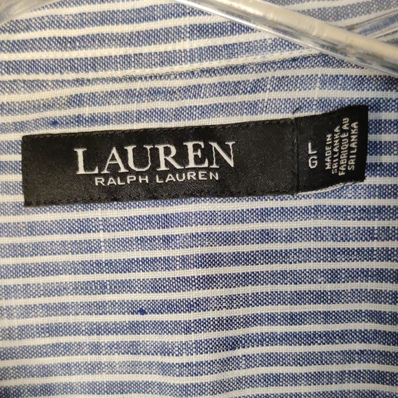 Ralph Lauren Black Label Women's Shirt Size Large - Picture 4 of 8
